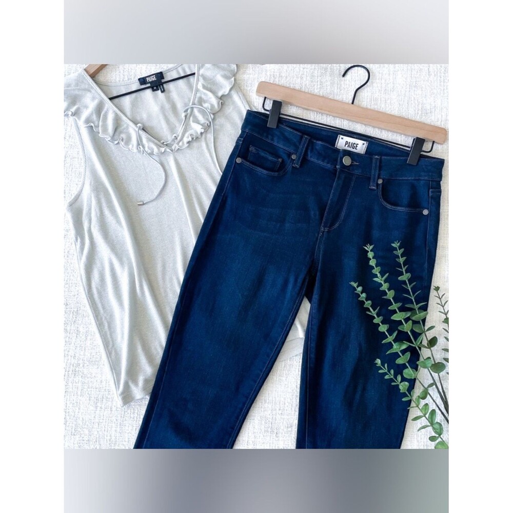 PAIGE Verdugo ankle jeans.
